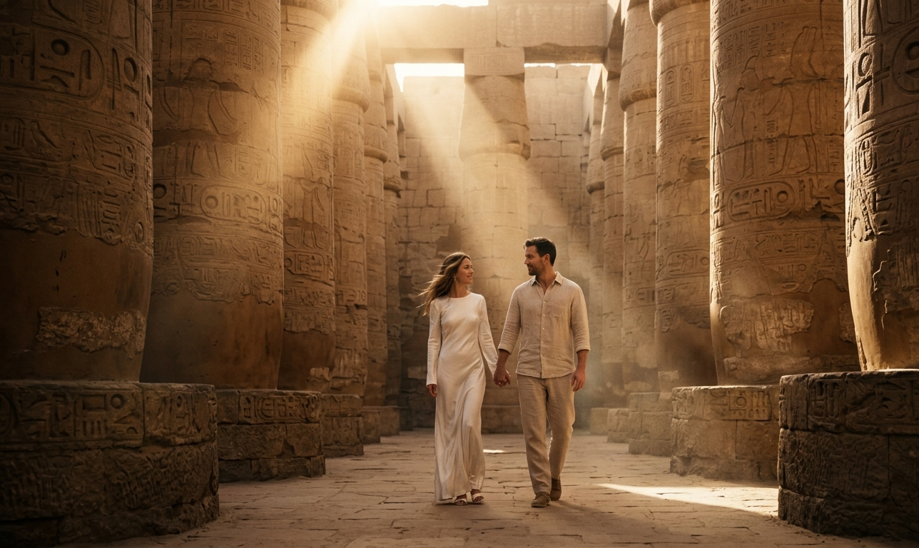 <span> Day 4</span>Day Four: Walk Hand in Hand Among Egypt’s Ancient Treasures