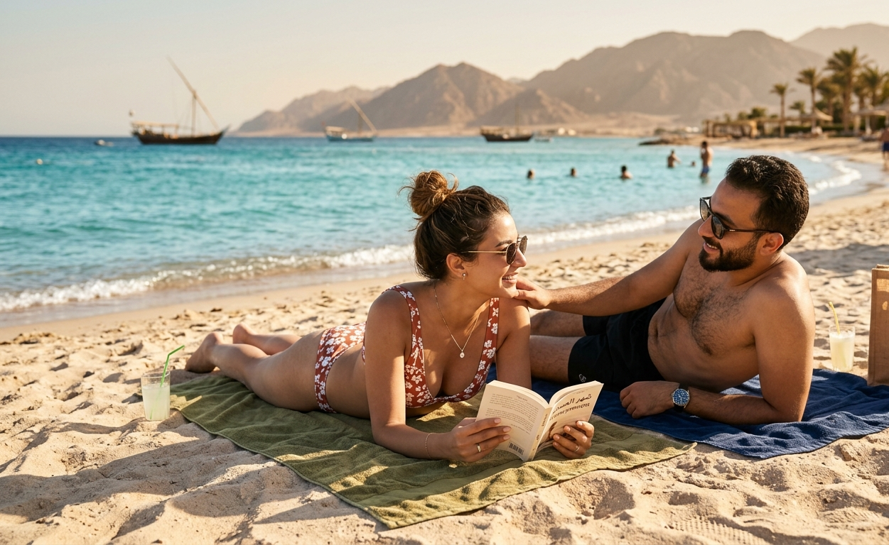 <span> Day11</span> Embracing Love by the Red Sea