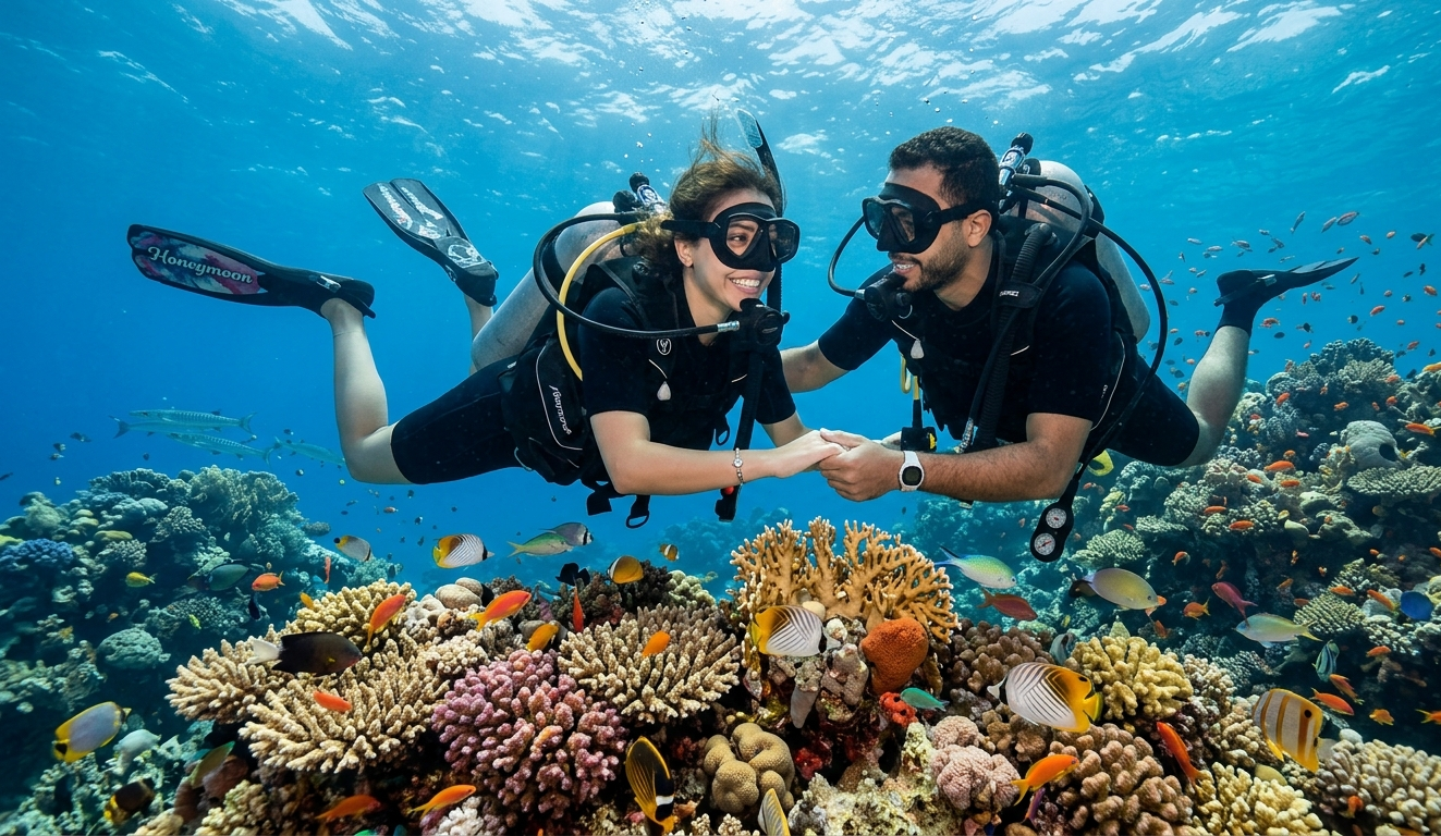 <span> Day10</span> Love in the Deep Blue — Snorkeling the Red Sea